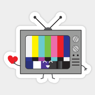 Retro TV | by queenie's cards Sticker